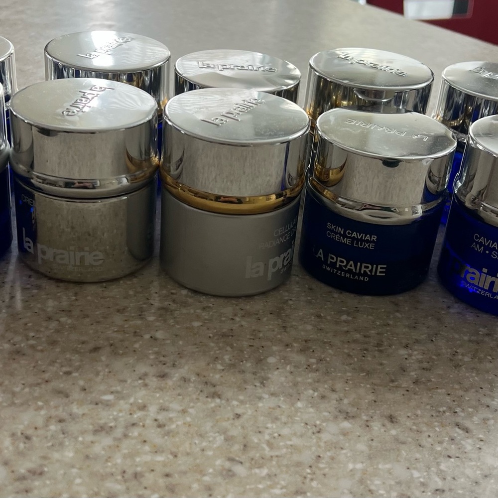 La Prairie Skin Caviar Collection 10 empty jars